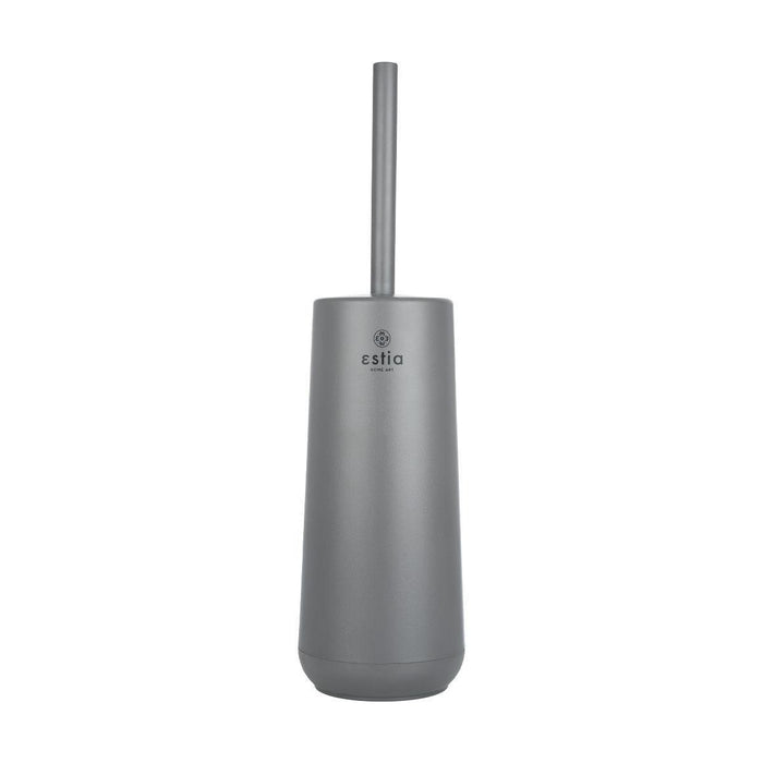 WC SET SET OF SEAT AND BRUSH FJORD GRAY