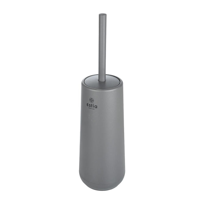 WC SET SET OF SEAT AND BRUSH FJORD GRAY