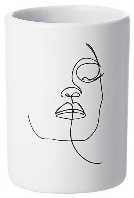 FACE LINE TOOTH BRUSH GLASS