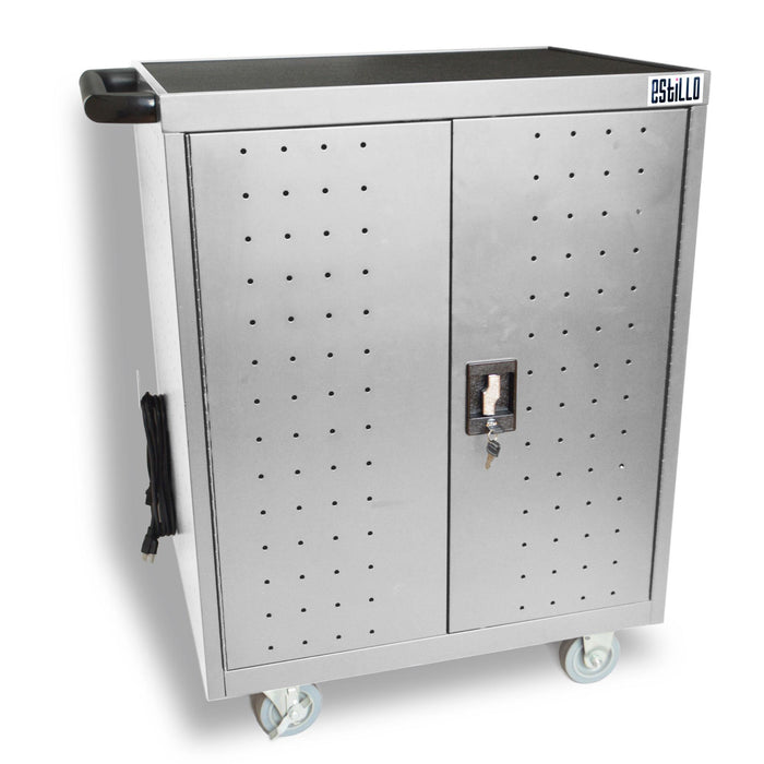 Universal cabinet on wheels Estillo LP-1532, for charging up to 32 pcs. laptops