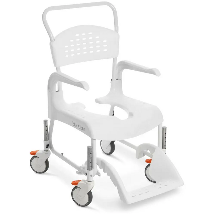 ETAC Clean 55 cm / 4 brakes Wheelchair with toilet function White - WheelchairWIB-WOI<<<Strollers