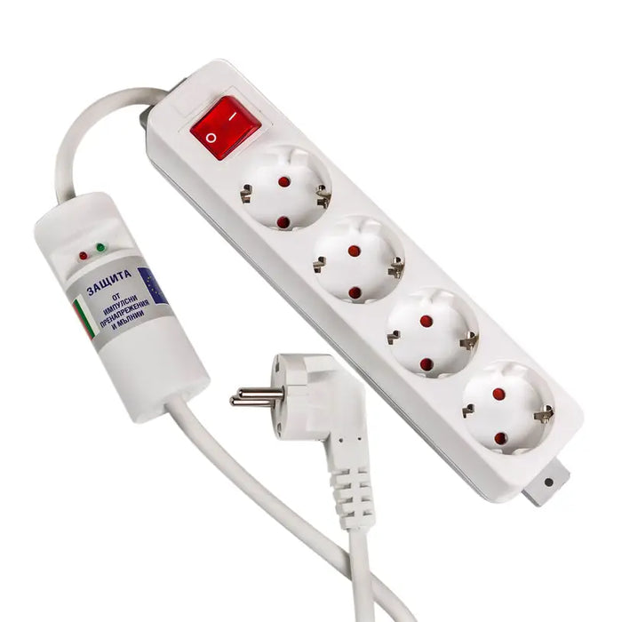 ETC CLASSIC FOUR SOCKET CABLE POWER SUPPLY - Разклонители и адаптери<<<Електроматериали<<<Praktiker&&&Разклонители и