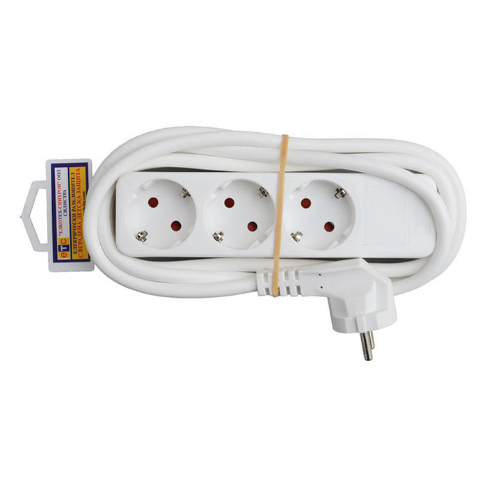 SPLITTER WITH CABLE ETC 3 SOCKETS 3M DZ 13031