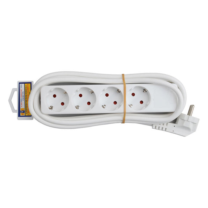SPLITTER WITH CABLE ETC 4 SOCKETS 3M DZ 14031