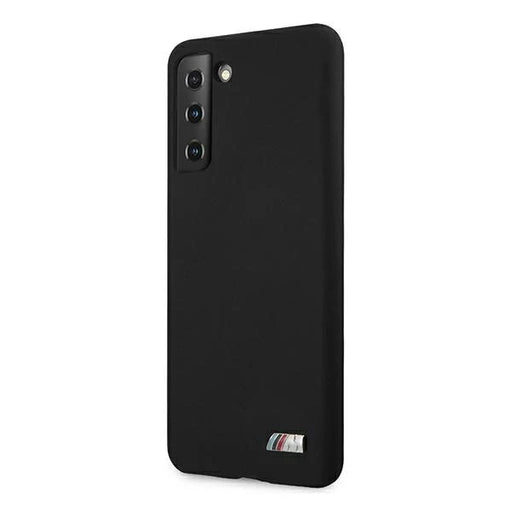 Etui BMW BMHCS21SMSILBK S21 G991 czarny/black Silicone M Collection - Cell phone cases and covers<<<HurtelXML