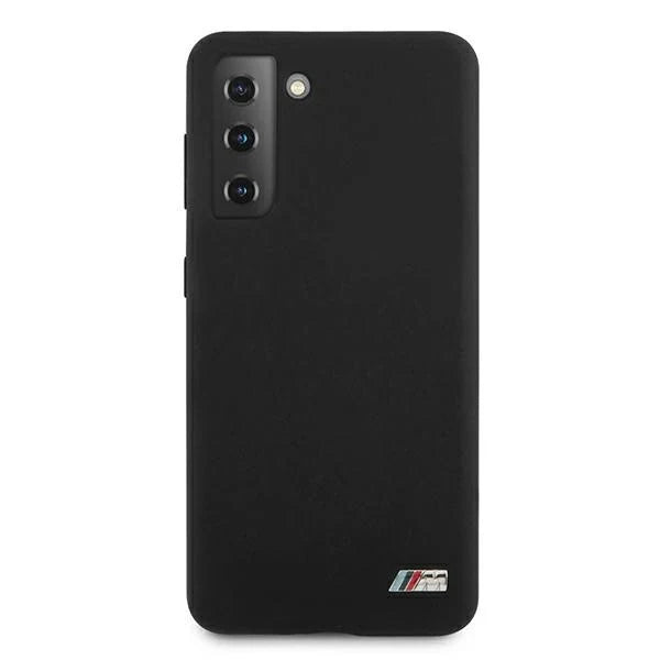 Etui BMW BMHCS21SMSILBK S21 G991 czarny/black Silicone M Collection - Cell phone cases and covers<<<HurtelXML