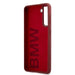 Etui BMW BMHCS21SSLBLRE S21 G991 czerwony/red hardcase Silicone Signature Logo - Cell phone cases and covers<<<HurtelXML