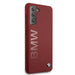 Etui BMW BMHCS21SSLBLRE S21 G991 czerwony/red hardcase Silicone Signature Logo - Cell phone cases and covers<<<HurtelXML