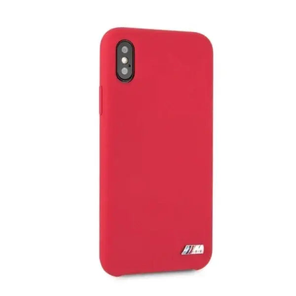 Etui hardcase BMW BMHCPXMSILRE iPhone X /Xs czerwony/red Silicone M Collection - Cell phone cases and covers<<<HurtelXML