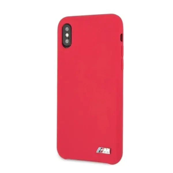 Etui hardcase BMW BMHCPXMSILRE iPhone X /Xs czerwony/red Silicone M Collection - Cell phone cases and covers<<<HurtelXML