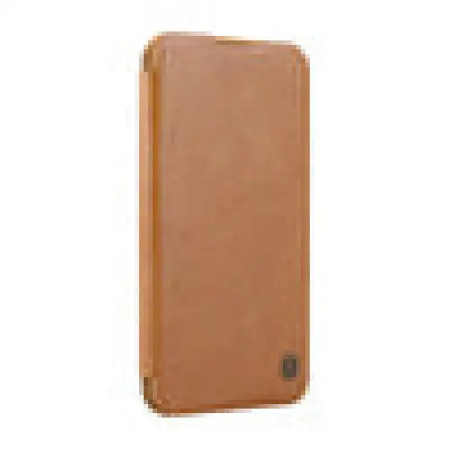 Etui Nillkin Qin Prop Leather iPhone 16 (brązowy) - Protective cases for smartphones<<<Cases<<<GSM