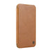 Etui Nillkin Qin Prop Leather iPhone 16 (brązowy) - Protective cases for smartphones<<<Cases<<<GSM