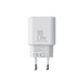 EU Joyroom JR-TCF05 20W USB-A USB-C charger + USB-C cable - white - Cell phone USB charger<<<HurtelXML