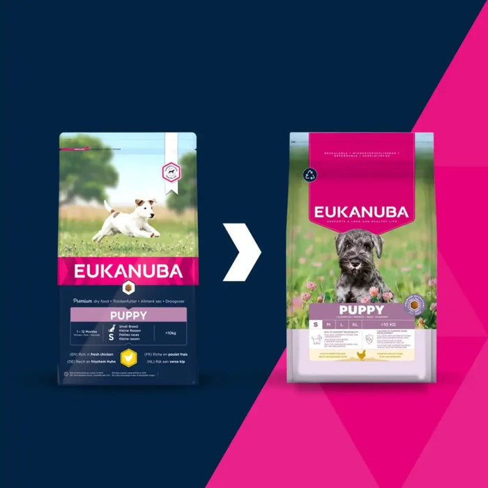 EUKANUBA Puppy Small rich in chicken 3kg - Dry foodDLP-KAS<<<For the dogDLP<<<ActionPL