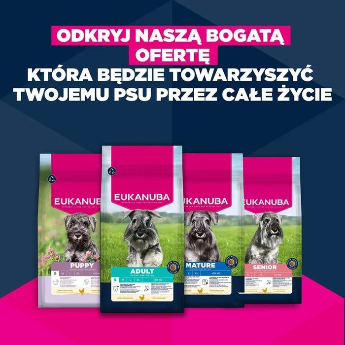 EUKANUBA Premium nutrition mature Small breed Chicken - dry dog food - 3kg