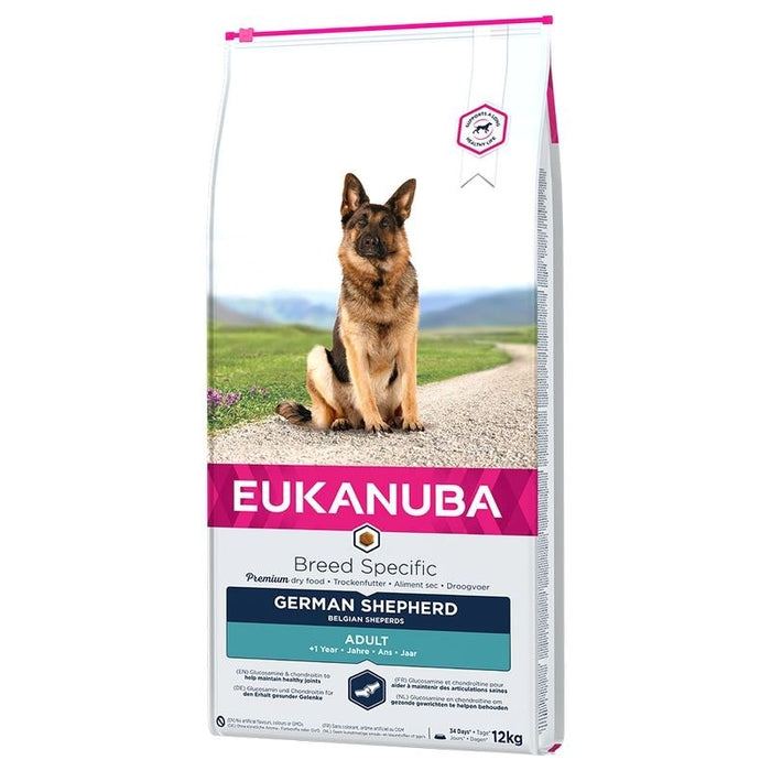 EUKANUBA Breed Specific German Shepherd Adult - dry dog food - 12kg