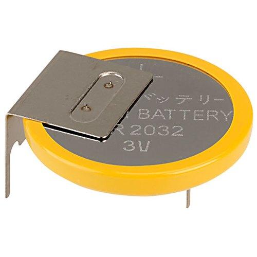 Lithium button battery EVE BATTERY CR 2032, 3V, with tips, industrial