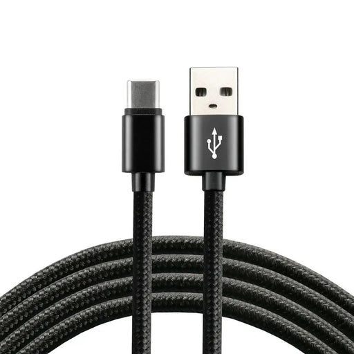 everActive cable USB-C 1m - Black braided quick charge 3A - CBB-1CB - USB cablesAKG-KAB<<<GSM accessoriesAKG<<<ActionPL