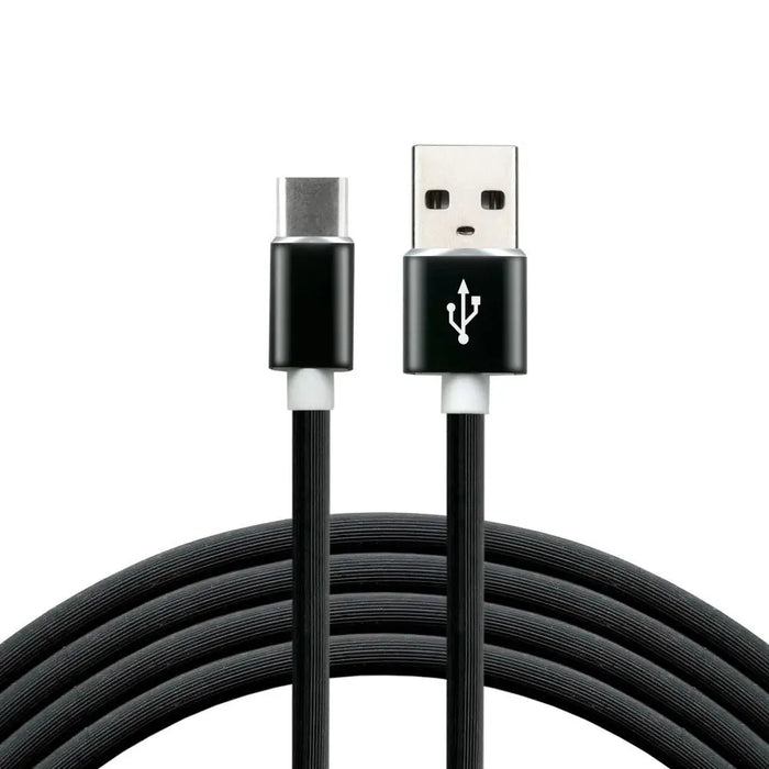 everActive cable USB-C 1m - Black silicone quick charge 3A - CBS-1CB - USB cablesKBA-USB<<<Cables