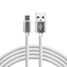 everActive cable USB-C 1m - White silicone quick charge 3A - CBS-1CW - USB cablesAKG-KAB<<<GSM accessoriesAKG<<<ActionPL