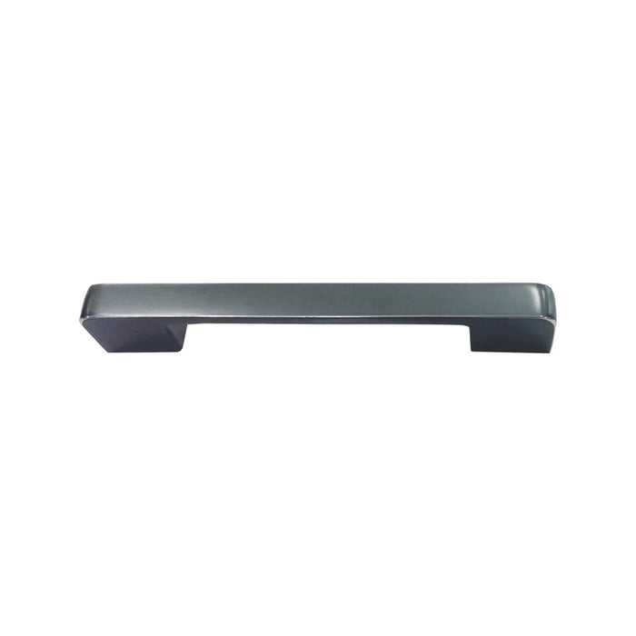 FURNITURE HANDLE MATTE GREY WITH CHROME EDGE 160 MM EVO LINE 7038