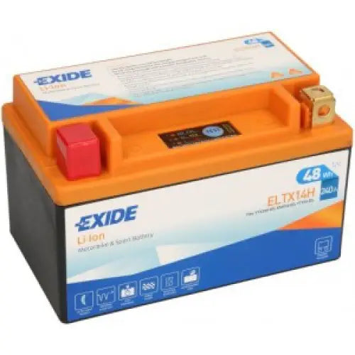 EXIDE LI-ION MOTORBIKE & SPORT 48WH 4AH 240A L+ - АКУМУЛАТОРИ<<<MaxCar