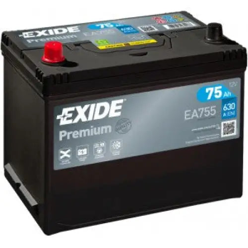 EXIDE PREMIUM 75AH 630A L+ JIS - АКУМУЛАТОРИ<<<MaxCar