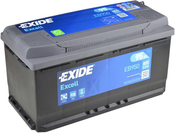 EXIDE EXCELL 95AH 800A R+