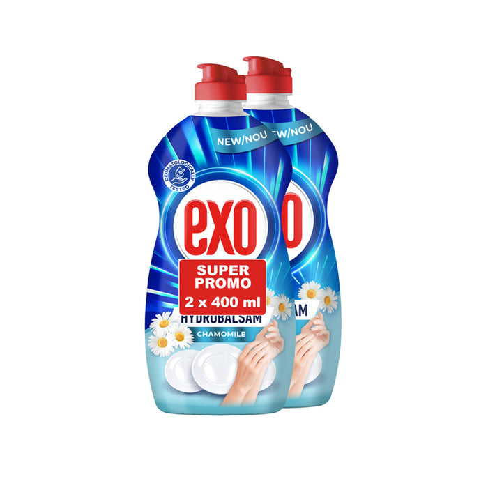 EXO DISHWASHER 2 X 400 ML CHAMOMILE EXO