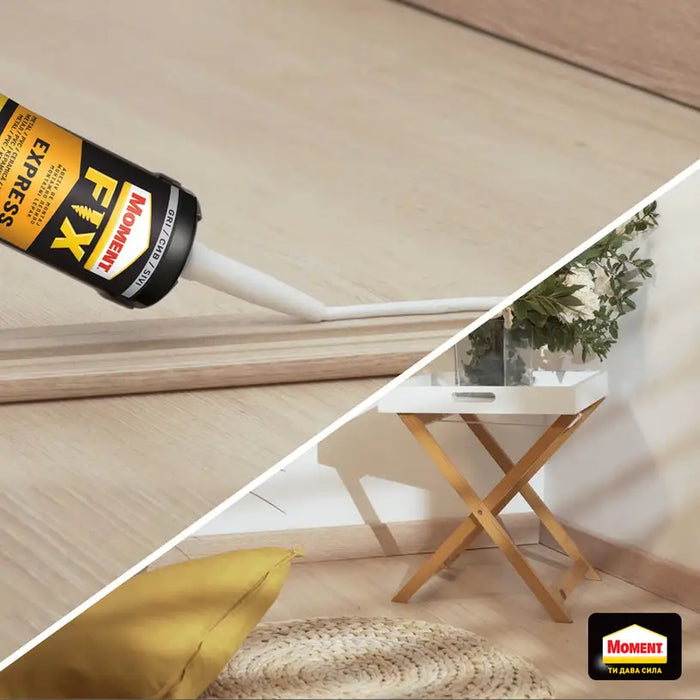 EXPRESS FIX PL600 ASSEMBLY ADHESIVE MOMENT - Лепила<<<Лепила и ленти<<<Бои и лакове<<<Praktiker&&&Лепила<<<Лепила и