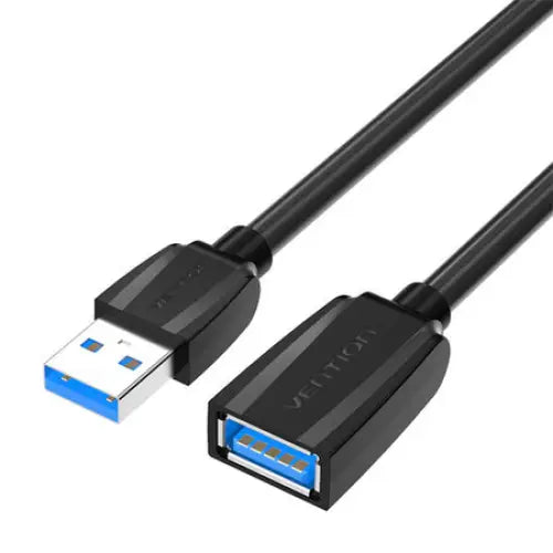 Extension Cable USB 3.0 male USB to female Vention VAS-A45-B200 2m (Black) - USB cables<<<Cables<<<IT