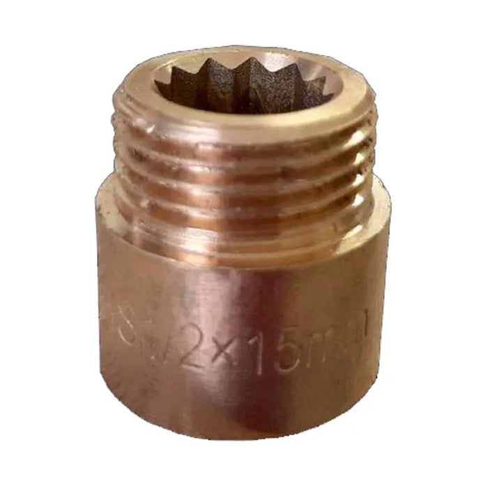 EXTENSION THS THERMOSTYLE BRASS POLISHED - Фитинги и аксесоари за отопление<<<Отоплителна инсталация<<<Отопление
