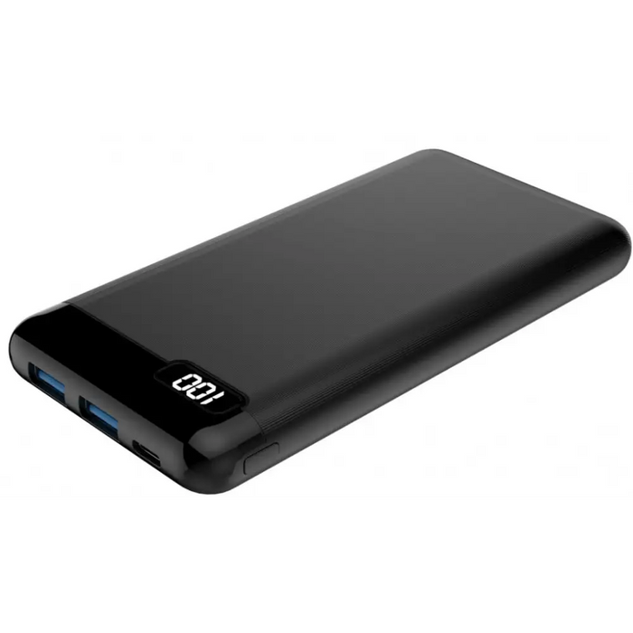 External battery Diva PB-101B PD 10,000 mAh Black - Външни батерии<<<Телефони и таблети<<<TechMart&&&Зарядни