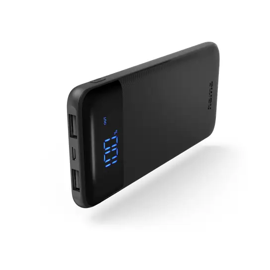 External battery HAMA 201661 LED10 10000 mAh - Външни батерии<<<Мобилни телефони и аксесоари<<<ValiAPI&&&Външни
