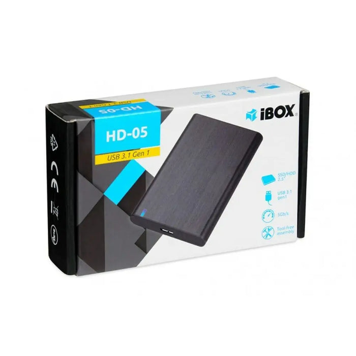 External Box Ibox HD-05 Black 2,5’’ - Твърди дискове<<<Компютър Мрежи и компоненти<<<Компютри|