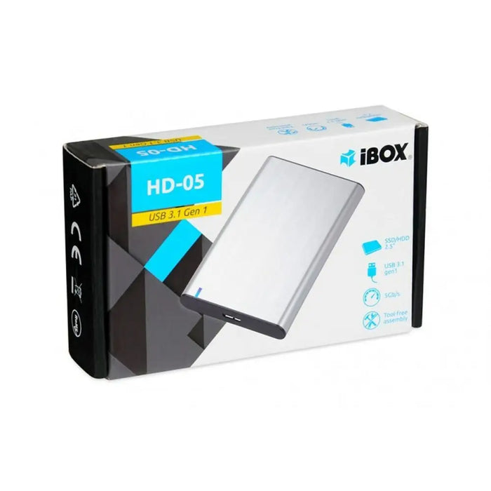 External Box Ibox IEUHDD5G Grey 2,5’’ - Твърди дискове<<<Компютър Мрежи и компоненти<<<Компютри|