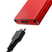 External Box Qoltec 51831 Red - External enclosures for disksDIA-OBU<<<Drives and accessoriesDIA<<<ActionPL&&&Компютър