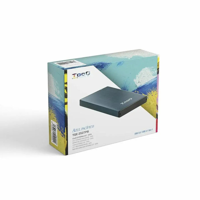 External Box TooQ TQE-2527PB Blue 2,5’’ - Компютър Мрежи и компоненти<<<Компютри| Електроника<<<BigBuy&&&Твърди