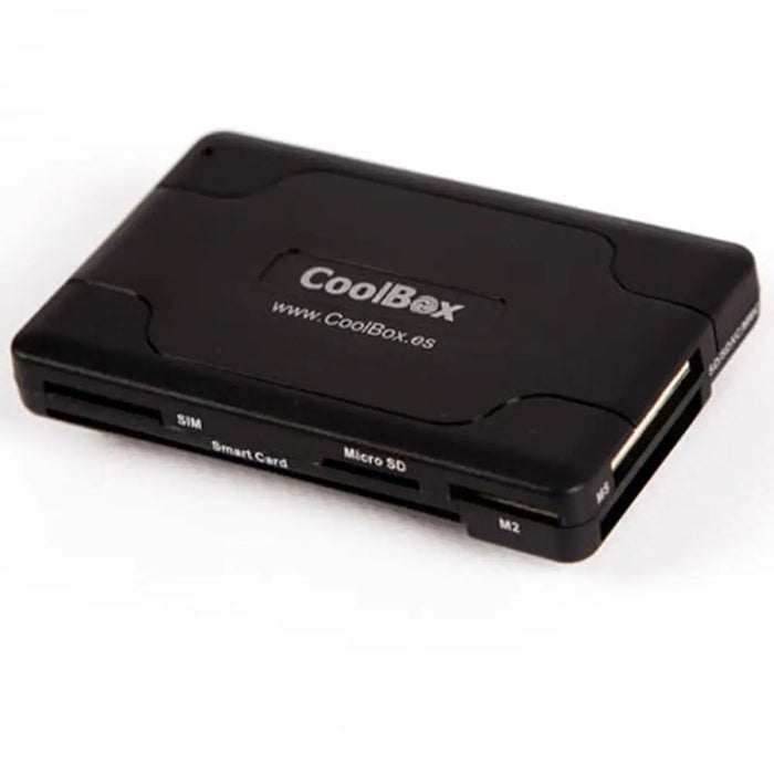 External Card Reader CoolBox CRCOOCRE065A Black - Компютър Мрежи и компоненти<<<Компютри| Електроника<<<BigBuy&&&Мулти