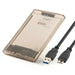 External Hard Drive Ewent EW7069 Transparent - Компютър Мрежи и компоненти<<<Компютри| Електроника<<<BigBuy&&&Твърди