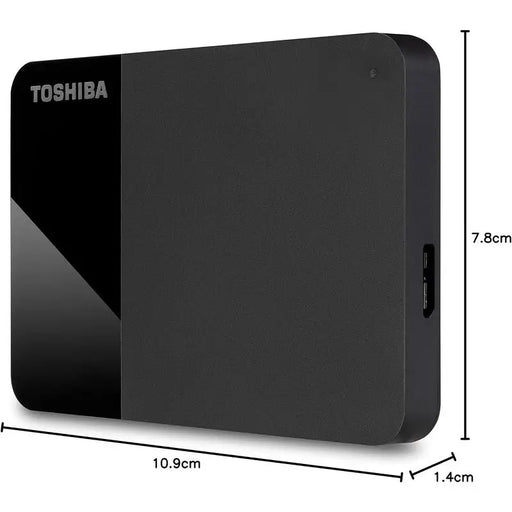 External Hard Drive Toshiba CANVIO READY Black 2 TB USB 3.2 Gen 1 - Външни дискове<<<Компютърна