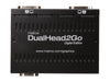 External multi-display adapter Matrox D2G-A2D-IF for simultaneous operation of 2 monitors with VGA input - Видео