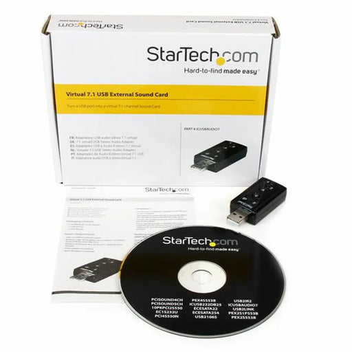 External Sound Card Startech ICUSBAUDIO7 - Компютър Мрежи и компоненти<<<Компютри| Електроника<<<BigBuy&&&Звукови