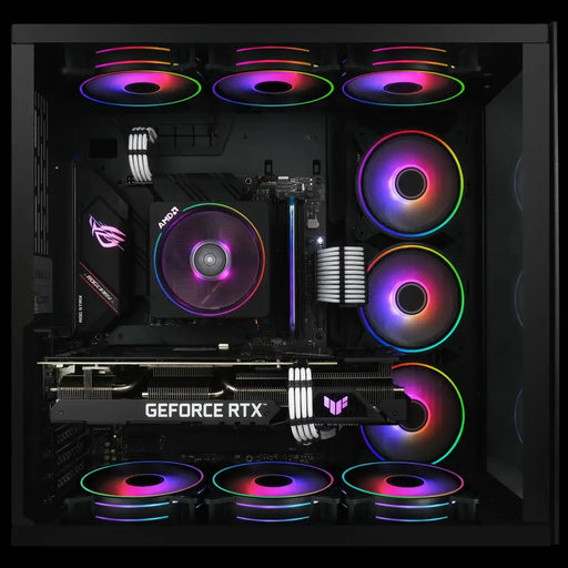EZDIY-FAB Moonlight Black RGB PWM 120mm Fan Set - 5 Pack - Вентилатори<<<Компютърни компоненти<<<ValiAPI