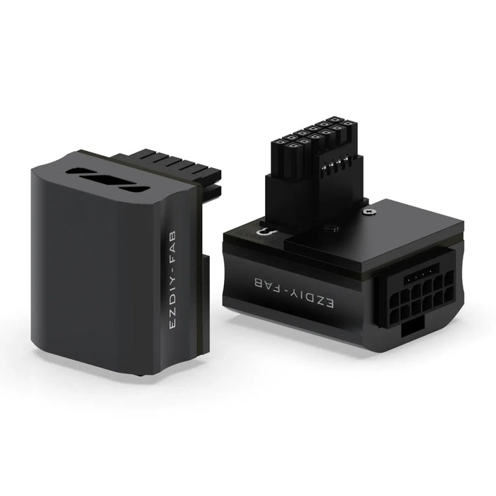 EZDIY-FAB adapter for video card 12VHPWR 600W - STD 90° Black