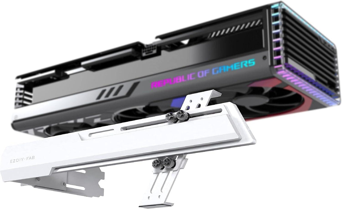 EZDIY-FAB Graphics Card Holder - White