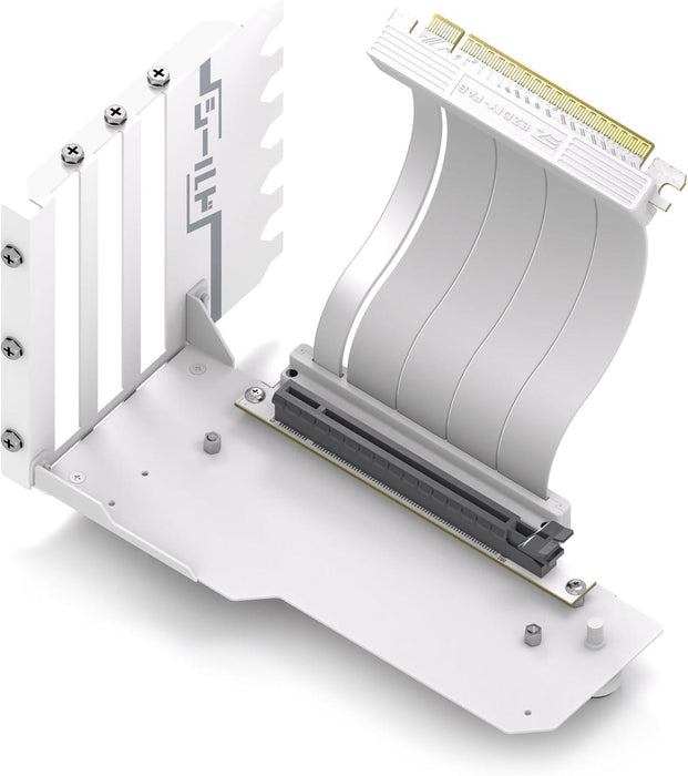 EZDIY-FAB PCIe 4.0 Riser Cable 90° Vertical GPU Mounting Bracket