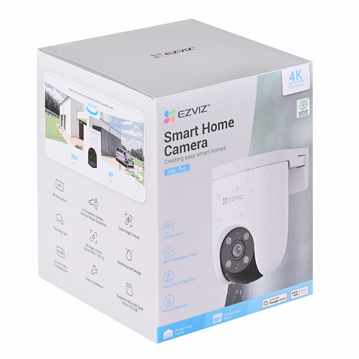 EZVIZ H8c Pro 4K Dome IP security camera Outdoor 3840 x 2160 pixels Ceiling
