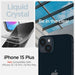 Spigen Crystal Flex Case for iPhone 15 Plus - Clear - Cell phone cases and covers<<<HurtelXML