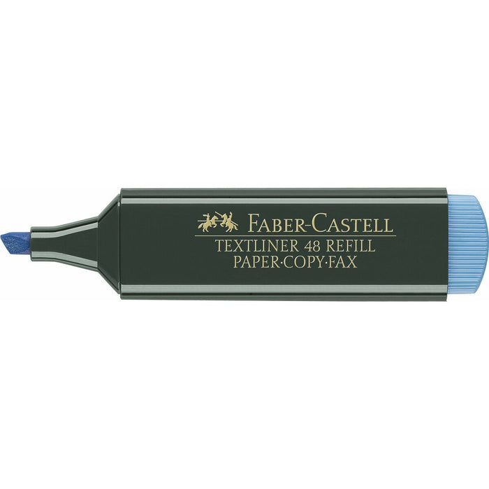 Highlighter Faber-Castell TEXTLINER 48 Blue (10 Units)